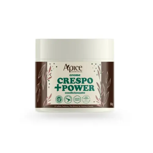 Creme de Pentear Ápice Crespo Power Ação Condicionante Com 500 g