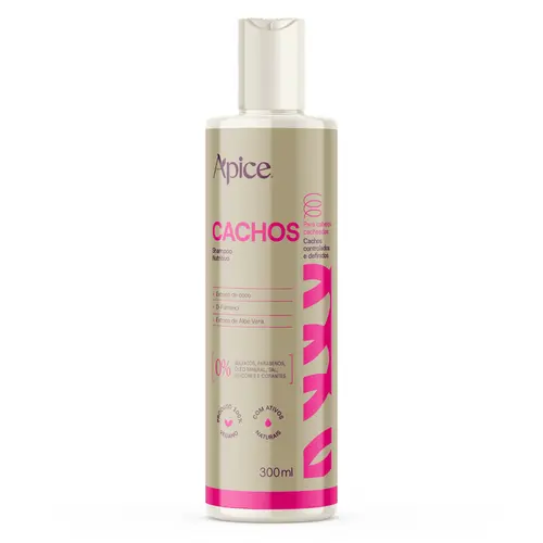 Shampoo Nutri Apice Cachos Essense Com 300 ml