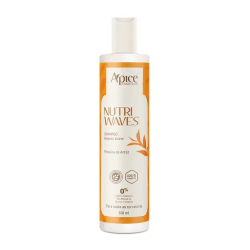 Shampoo Ápice Nutri Waves Com 300 ml