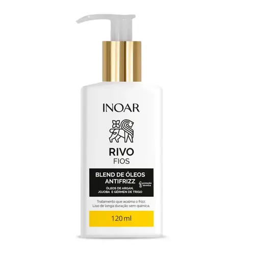 BLEND DE OLEOS INOAR RIVO FIOS ANTIFRIZZ 120ML