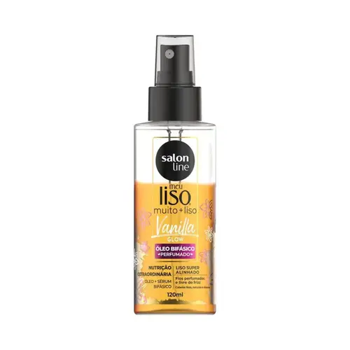 OLEO SALON LINE MEU LISO+LISO VANILLA GLOW 120ML