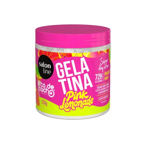 GELATINA SALON LINE PINK LEMONADE 550G