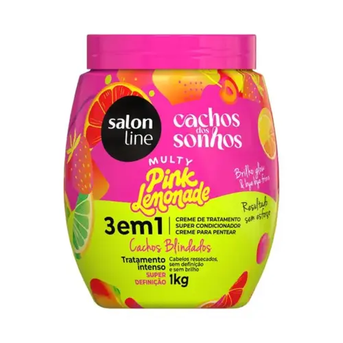 CR PENT SALON LINE PINK LEMONADE CACHOS DOS SONHOS MULTY 1KG
