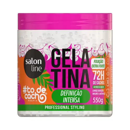 Gelatina Capilar Salon Line Definição Intensa Com 550 g