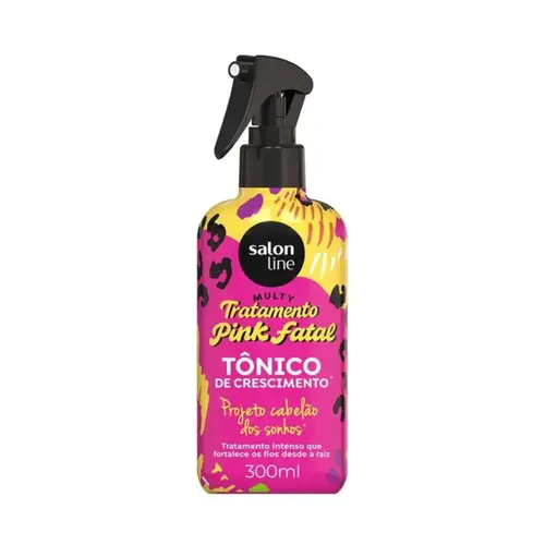 TONICO SALON LINE PINK FTAL MULTY DEFINIÇÃO NATURAL 300ML