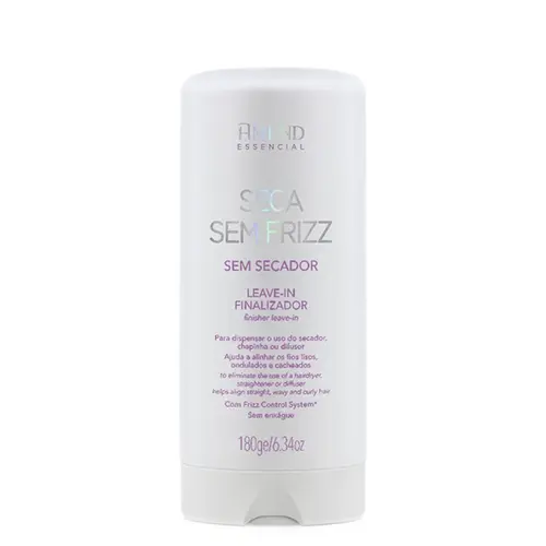 Leave in finalizador Amend Essencial Seca Sem Frizz Com 180 ml