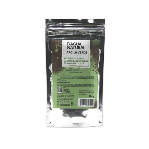MASC ARGILA D AGUA E NATURAL VERDE 100G