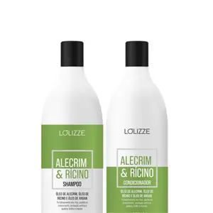 Kit Shampoo e Condicionador LOLIZZE Alecrim e Rícino Com 1L