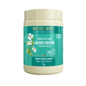 Banho de Creme Bio Extratus Cachos e Crespos Com 1 kg