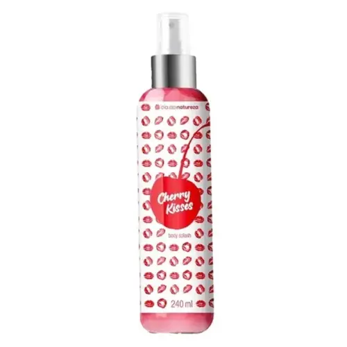 Colônia Splash Cia da Natureza Cherry Kisses Com 240 ml