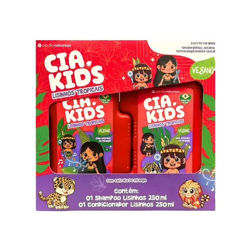 KIT CIA DA NATUREZA SH+COND LISINHOS TROPICAIS 2UN