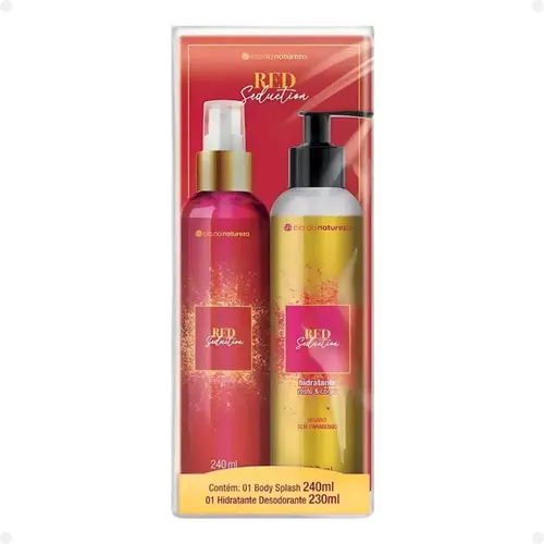 KIT CIA DA NATUREZA BODY SPLASH+HIDRAT RED SEDUCTI 2UN