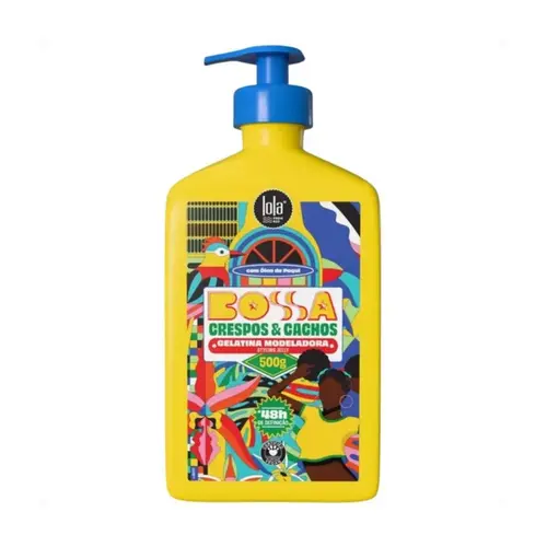 GELATINA LOLA BOSSA CRESPOS E CACHOS 500G