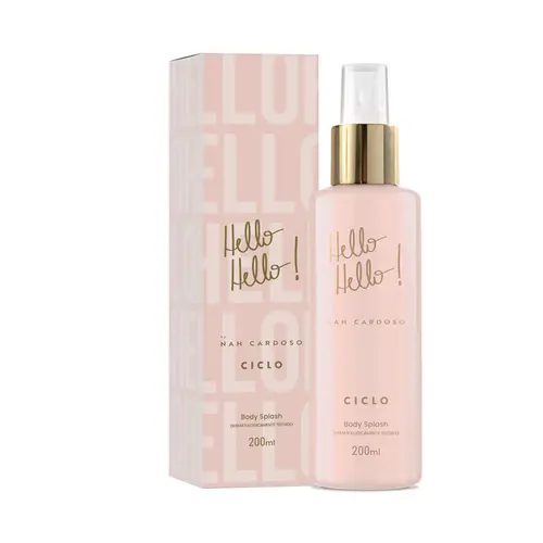Body Splash Ciclo Cosméticos Hello Hello Com 200 ml