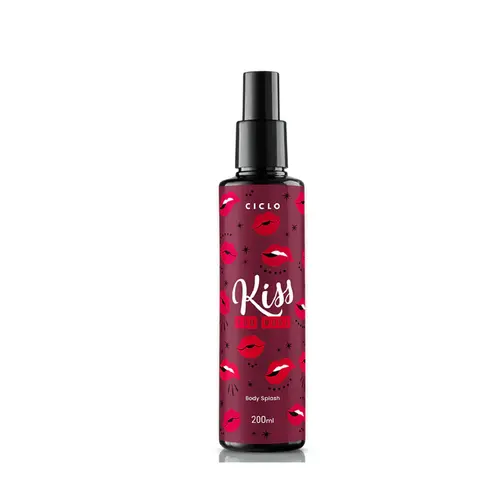 Body Splash Ciclo Cosméticos Kiss You More Com 200 ml