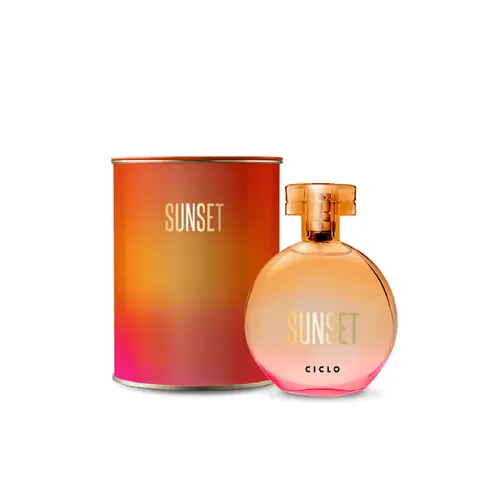 Perfume Ciclo Sunset Deo Colônia Lata Com 100 ml