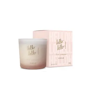 Vela aromatizadora Ciclo Cosméticos Hello Hello Com 180 g