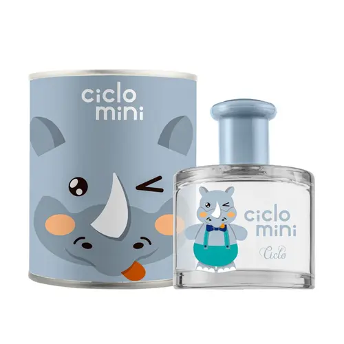 Deo Colônia Ciclo Cosméticos Rino perfume infantil fresco com lavanda jasmim e limão Com 100 ml
