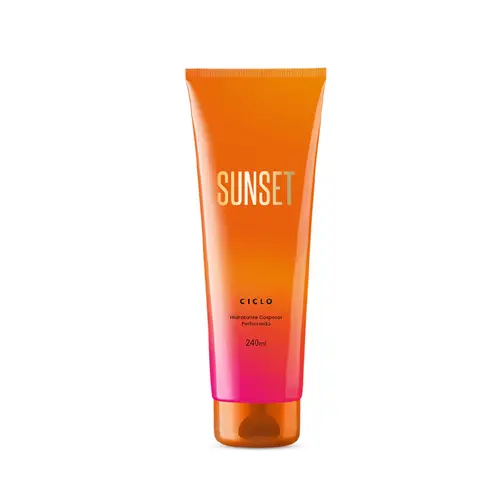Loção Hidratante Ciclo Cosméticos Sunset Com 240 ml