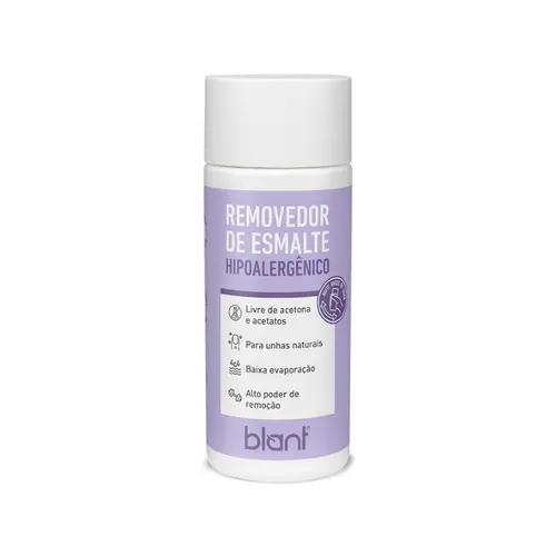 REMOVEDOR DE ESMALTE BLANT HIPOALERGENICO 80ML