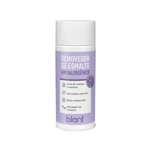 REMOVEDOR DE ESMALTE BLANT HIPOALERGENICO 80ML