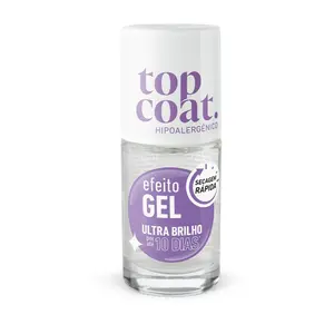 TOP COAT BLANT EFEITO GEL INCOLOR 8,5ML