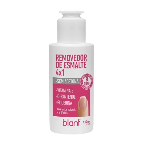 REMOVEDOR DE ESMALTE BLANT 4X1 110ML