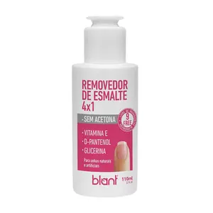 REMOVEDOR DE ESMALTE BLANT 4X1 110ML