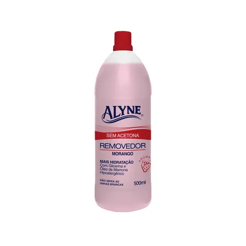 REMOVEDOR SEM ACETONA ALYNE MORANGO 500ML