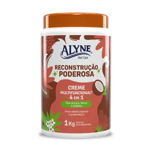 Creme Multifuncional Alyne Reconstrução Poderosa 1KG
