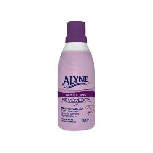 REMOVEDOR SEM ACETONA ALYNE UVA 100ML