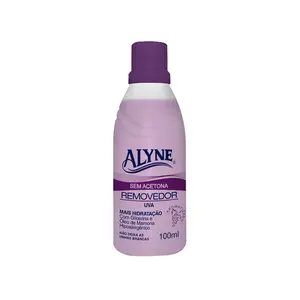 REMOVEDOR SEM ACETONA ALYNE UVA 100ML