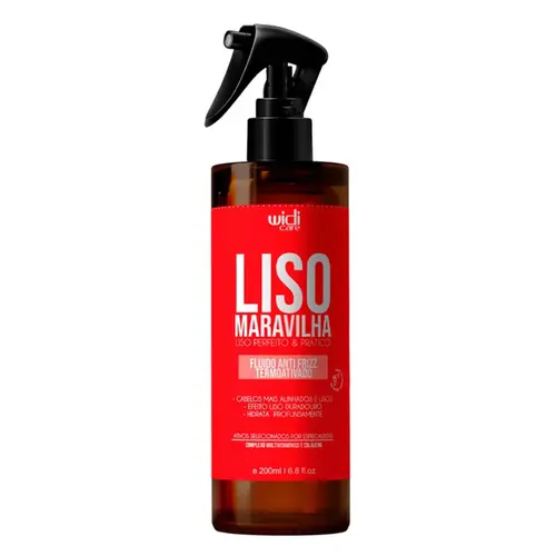 Fluído anti frizz termoativado Widi Care Liso Maravilha Com 200 ml