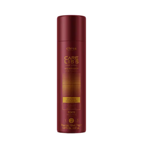 Spray Fixador Cless Care Liss Fixação forte Com 150 ml