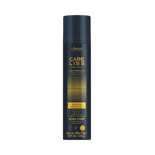 Spray Fixador para Cabelo Care Liss Fixação Extra Forte Com 150 ml