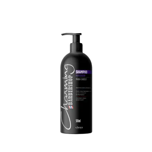 Shampoo Matizador Charming Barbershop Cless Com 500ml