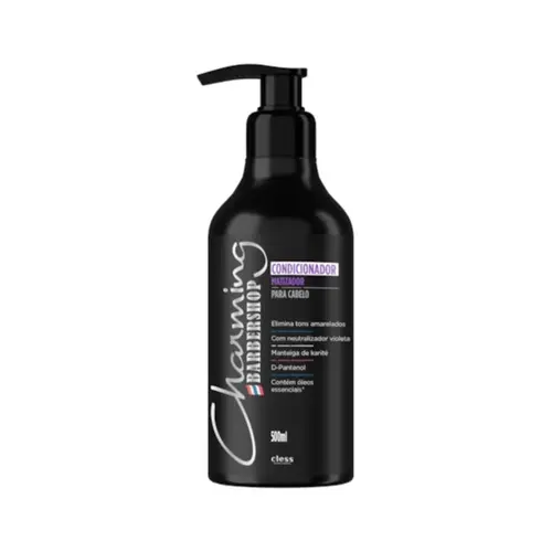 Condicionador Matizador Charming Barbershop Cless Linha Akua Com 500 ml
