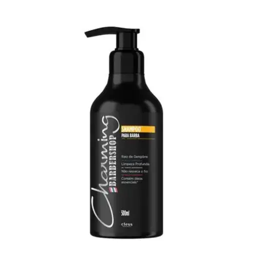 Shampoo para barba Cless Charming Barbershop Com 500 ml
