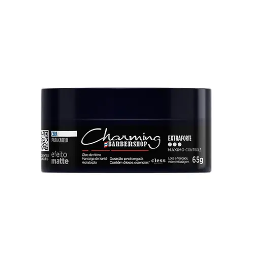 Cera para Cabelo Charming Barbershop Cless Akua Com 100 g