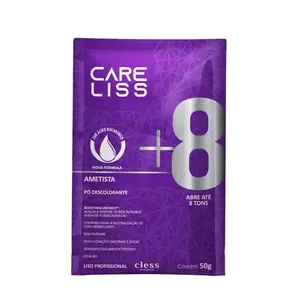 Pó Descolorante Cless Care Liss Ametista 8 tons Com 50 g