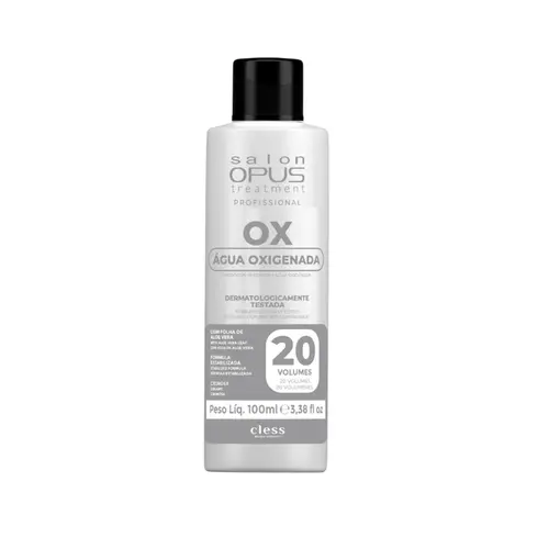 Água Oxigenada Salon Opus Volume 20 Com 100 ml