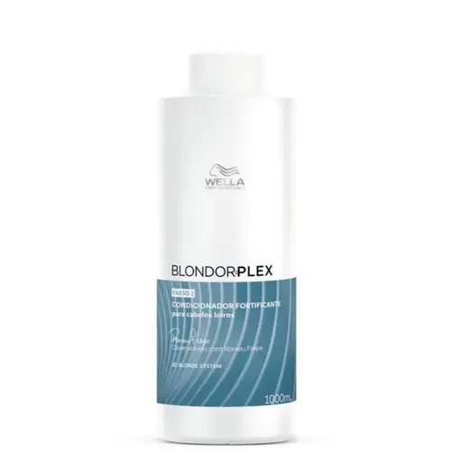 Condicionador Wella BlondorPlex Wella Professionals Com 1 L