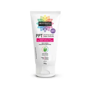 Protetor de pele para tintura Bio Extratus gel com babosa que forma filme não oleoso e evita manchas Com 80 g