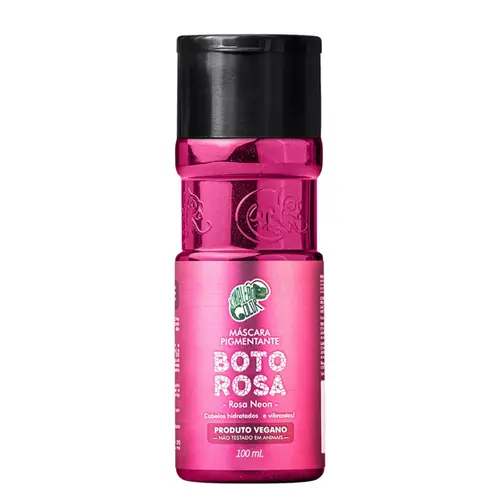 Máscara Pigmentante Kamaleão Color Boto Rosa Com 100 ml