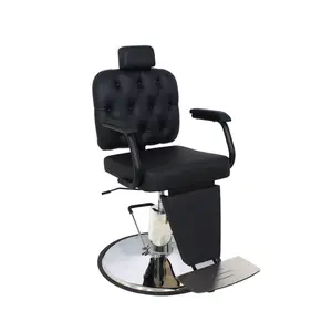 CADEIRA KIXIKI BARBER BOSS RECLINAVEL HIDRAULICA PRETO