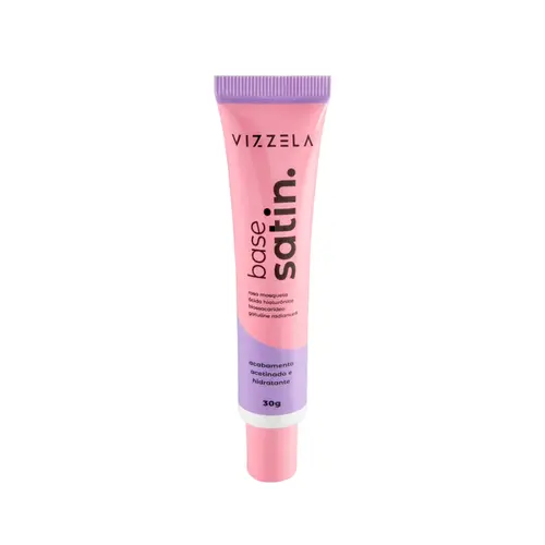 Base Líquida Vizzela Satin cor 02 Com 1 unidade