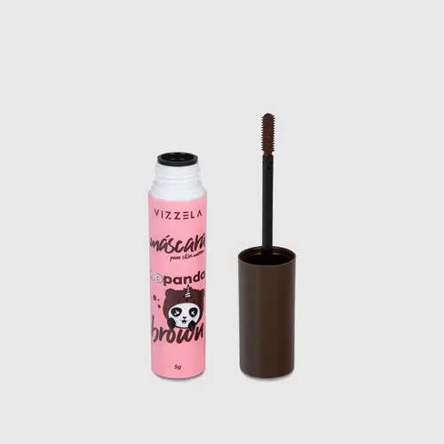 Máscara para Cílios Vizzela No Panda Brown Com 5 g