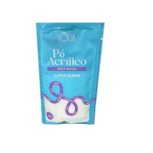 Pó Acrílico Volia Super Clear Com 30 g