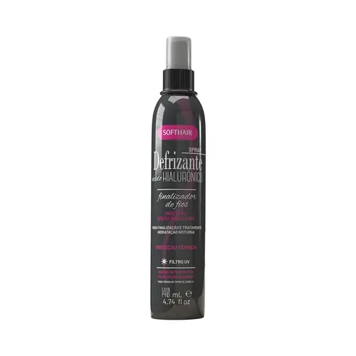 Defrizante Spray Soft Hair Ácido Hialurônico Com 140 ml