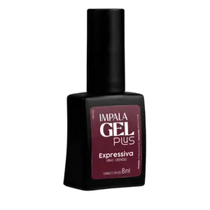 Esmalte em gel Cremoso Impala Gel Plus Expressiva Com 8 ml